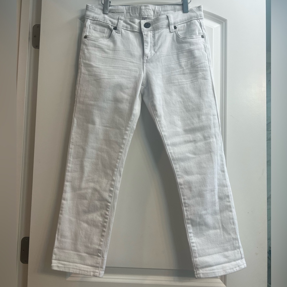Kut from the Kloth- Bardot crop skinny boyfriend- size 4